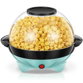 Popcorn Machine;  28-Cup 800W Fast Hot Oil Popcorn Maker with Stirring Rod