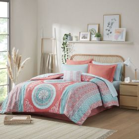 Loretta Boho Comforter Set with Bed Sheets