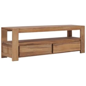 TV Stand 47.2"x11.8"x15.7" Solid Wood Teak